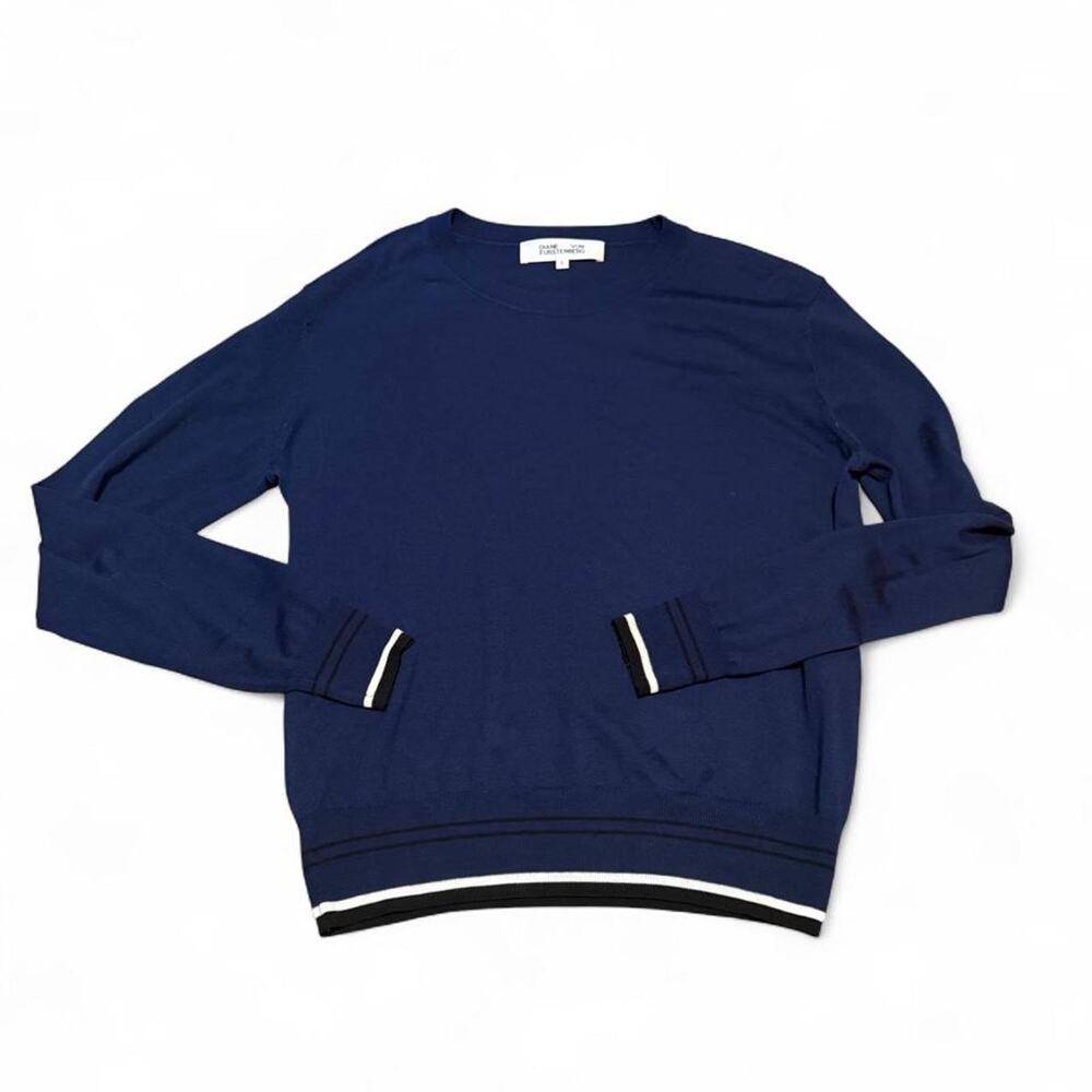 Diane von furstenberg navy blue